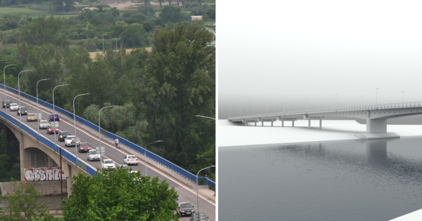 Cestný most v Hlohovci je v zlom technickom stave. Už čoskoro začína jeho rekonštrukcia