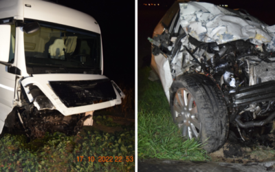 Čelná zrážka s kamiónom pri obci Mostová. Mladý futbalista z Galanty zraneniam na mieste podľahol