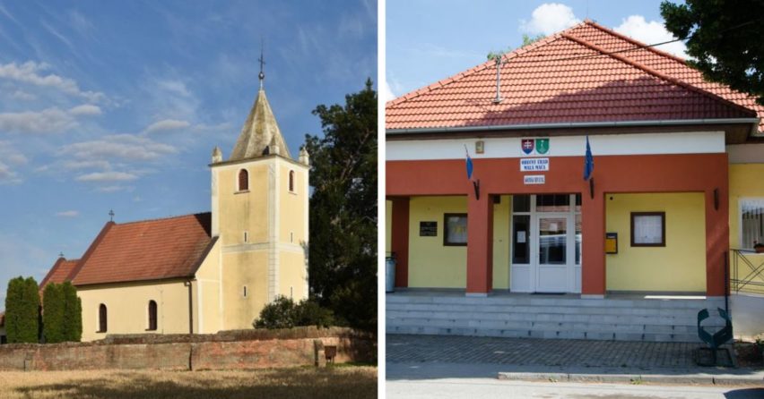 Obec Malá Mača je staršia ako Sládkovičovo. Viete, prečo je na veži jej kostola plechový polmesiac?