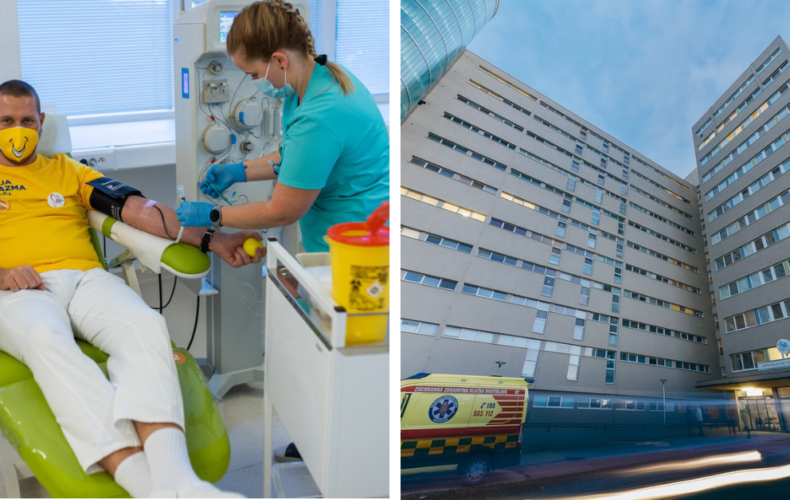 Galantská nemocnica prináša možnosť darovania krvnej plazmy ako druhá na Slovensku
