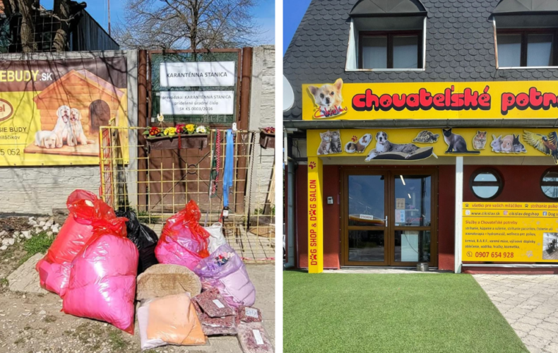 Majiteľka obchodíku Čikislav DogShop pomohla so svojimi zákazníkmi útulkáčom v Šali