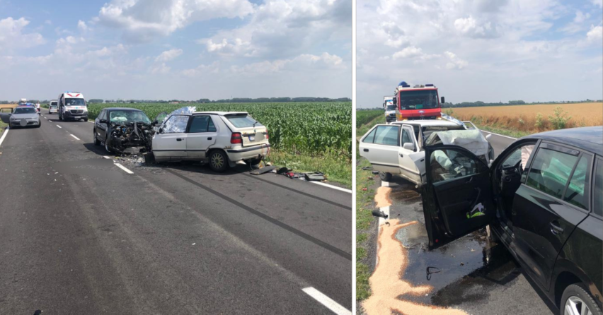 Polícia varuje: cesta z Galanty smerom na Čierny Brod je v týchto chvíľach kvôli dokumentovaniu nehody úplne uzavretá!
