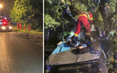 Tragická noc v galantskom okrese. Náraz do stromu neprežili traja mladí ľudia